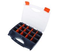 Homoyoyo Boîte à Outils Combinée Transparente avec Compartiments Organisateur pour Vis Boulons Clous Et Petites