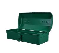 Homoyoyo Boîte à Outils en Fer Verte Polyvalente Maison Bricolage, Rangement Robuste et Portable avec Fermeture Sécurisée, pour Professionnels et Particuliers