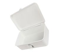 Homoyoyo Boîte à Outils en Vintage Verrouillable Rangement Polyvalent Fournitures Bureau Petit Conteneur à Ruban Adhésif 1 Pièce
