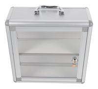 Homoyoyo Boîte à Pharmacie Murale en Métal Solide Petite Taille Verrouillable et Étanche Conteneur de Rangement pour Remède et Trousse de pour Maison Bureau et Lieux Publics