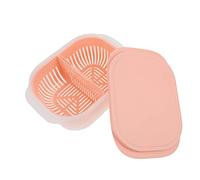 Homoyoyo Boîte Alimentaire Multifonctionnelle Pour Légumes Et Fruits, De Vidange Amovible En Plastique Étanche, Couleur Coton Rose, Conservation Fraîcheur Cuisine Et Réfrigérateur