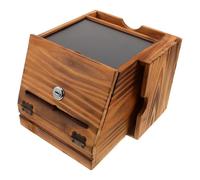 Homoyoyo Boîte Aux Lettres Bois à Verrouiller Boîte à Suggestions Murale Sécurisée avec Fente pour Dons Urne de Vote pour Bureau et Communauté