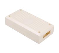 Homoyoyo Boîte de Jonction Étanche Plastique Blanche Coffret de Câblage pour Projets Électroniques avec Contrôleur de Puissance Intégré Boîtier Durable pour Distribution Électrique