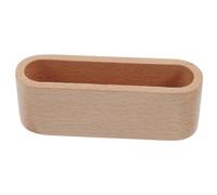 Homoyoyo Boîte de Rangement Bois pour Cartes de Visite Support Bureau Compact Stable Organisateur Multifonction pour Cartes Professionnelles Présentoir Élégant pour Bureau et Maison