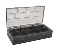 Homoyoyo Boîte de Rangement Coiffure Double Face et Compacte Organisateur Polyvalent pour Accessoires Cheveux Épingles Élastiques et Peignes pour Salons et Usage Domestique Finition Mate