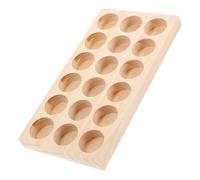 Homoyoyo Boîte de Rangement pour Huiles Essentielles Support Bois pour Flacons Huiles Essentielles Présentoir Compartiments