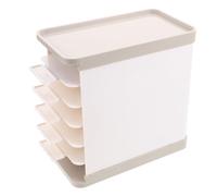 Homoyoyo Boîte de Rangement pour Lait Maternel, 4 à 8 Oz, Pp, Amovible | Compartiments Transparents, Structure Intégrée, pour Paquet de Congélation, Nettoyage Facile