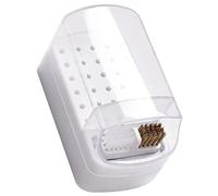 Homoyoyo Boîte de rangement pour polissage des ongles étui porte-foret à ongles bits à ongles devoir clou étui à manucure clair boîte à outils pour ongles Plastique Transparent