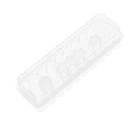 Homoyoyo Boîte de Rangement pour Tubes Plastique Organisateur Transparent pour Flacons de de Support pour Laboratoire et Huiles Essentielles Design Compact et Durable pour Congélateur et