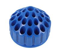 Homoyoyo Boîte de tête de meulage Boîte de Rangement pour Outils Organiseur de Pointes de Forage Morceaux clé broyeurs Petit Plateau de Rangement Plateau de forets Plastique Blue