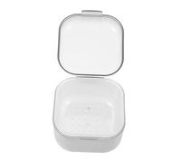 Homoyoyo Boîte de Trempage Plastique pour Outils de Manucure Organisateur pour Forets de Ponçage Nettoyage des Outils Nail Art Portable et Transparent pour et Usage Domestique