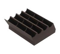 Homoyoyo Boite Rangement Compartiment Rangement De Lame De Coiffure pour Matériel De Couture Brown Pla