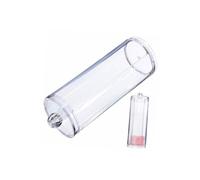 Homoyoyo Boîte Rangement Transparente pour Coton Démaquillant avec Couvercle Distributeur Rond pour Cotons et Accessoires de Maquillage Organisateur Cosmétique Pratique et Facile à