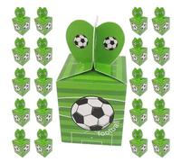 Homoyoyo Boîtes à Bonbons 50 Pièces pour pour Anniversaire Thème Football en Papier Style Créatif et Coloré Décoration Fête et pour Présents et Cotillons Présents Cotillons