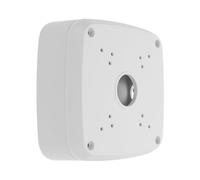 Homoyoyo Boîtier de Montage Étanche en Alliage D’Aluminium Support Plafond et Mural pour Caméra de Sécurité Dissimulation Câble Intégrée Base Robuste pour Installation Extérieure Blanc