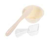 Homoyoyo Bol à Masque Silicone Kit DIY pour Soins Visage avec Applicateur Bol de Mélange Flexible et Stable pour Masques Faciaux et Huile Capillaire