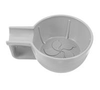 Homoyoyo Bol à Raser pour Hommes en Polypropylène Gris Bol à Mousse Large et Épais Anti-Chute Portable et Stable pour Rasage Humide Décoratif et Pratique Petit Récipient à Raser Robuste