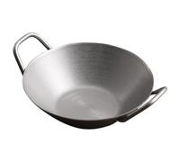 Homoyoyo Bol à Sauce en Acier Inoxydable 304 Vintage Petit Modèle 75 CM avec Double Anse Plat D’Assaisonnement pour Maison Récipient à Trempette Pratique et Résistant