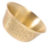 Homoyoyo Bol Cuivre Petit Format Antirouille Bol Offrande Bouddhiste Lisse et Décoratif pour Rituel Ornement de Table Pratique et Transportable