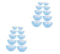 Homoyoyo Bol De Mélange Pour Masque Visage - Set De 10 Pièces En Plastique Coloré Pour Spa Et Soins De Beauté - Outils Pratiques Pour Salon Et Usage Personnel