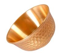 Homoyoyo Bol Laiton Martelé Doré Saladier Métal Décoratif pour Apéritifs Rituels de Méditation et Cérémonie de Purification