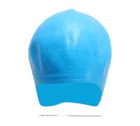 Homoyoyo Bonnet de Teinture pour Surlignage et Glaçage Bonnet de Coloration avec Aiguille Intégrée Ajustement Confortable Perforations Circulaires Précises pour Salon de Coiffure et Barbier