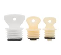 Homoyoyo Bouchon en Caoutchouc Réutilisable 3 Pièces Bouchon D'étanchéité Portable Design Simple pour Bouillotte D'eau Chaude pour Cuisines et Salles à Manger