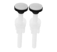 Homoyoyo Boulons Réservoir Toilettes Pom Durables avec Joint Détanchéité Kit Fixation Résistant Haute Température pour Cuvette Wc Standard