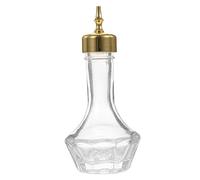 Homoyoyo Bouteille à Bitters Verre avec Couvercle Flacon Décoratif pour Cocktails pour Bar à Cocktail Et Utilisation Professionnelle