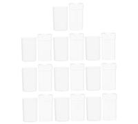 Homoyoyo Bouteilles de Rangement pour Crème Transparente 10Pcs Récipients Pratiques pour Taille Compacte Rechargeables pour Voyage Cosmétiques Pratiques à Nettoyer