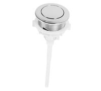 Homoyoyo Bouton Chasse Eau Wc Anti Réservoir de Toilette Bouton Poussoir de Rechange Résistant à Usure Installation Facile et Usage Répété Mécanisme de Chasse Eau pour Réservoir Standard