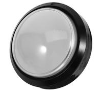 Homoyoyo Bouton-Poussoir de Remplacement en Plastique pour Machine de Jeu, Buzzer Réponse Blanc Réinitialisation Automatique, pour Jeux de Quiz Entre Amis