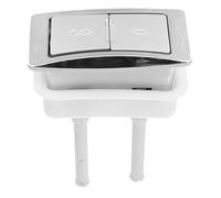 Homoyoyo Bouton Réservoir Chasse Wc Double Poussoir Accessoire Remplacement Rapide Compatible Toilette Standard Installation sans Outil Couleur Aléatoire