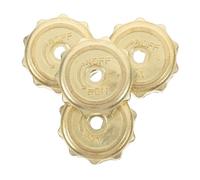 Homoyoyo Boutons De Brûleur En Métal Pour Cuisinière à Gaz - Conforme - Réglage Précis Flamme - Compatible Cuisinière Professionnelle Et Domestique - Lot De 4 Pièces - Usage La Cuisine Professionnelle