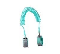 Homoyoyo Bracelet Anti-perte Garçon et Filles avec Verrou Réglable 2,5 M Vert, Ceinture de Sécurité pour Bébé, Harnais Sécurité pour Promenade et Voyage, Protection Pouce Sécurisé Garçon