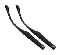 Homoyoyo Branches de Lunettes Universelles Tr90 9,5 Mm Noir Brillant Pièces de Rechange pour Réparation Lunettes de Soleil et Lecture Remplacement Résistants et Légers Accessoires