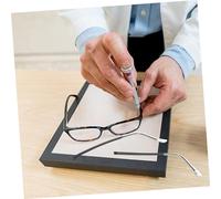 Homoyoyo Bras Lunettes Remplacement avec Embouts Transparents Gris Accessoires de Réparation Robustes pour Branches de Lunettes Kit de Rechange Facile à Installer Maintien Confortable sans