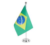 Homoyoyo Brésilien Polyester avec Support Miniature Décoration Festive Compacte pour Maison et Restaurant Facile à Nettoyer et Réutiliser