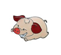 Homoyoyo Broche Cochon en Alliage Légère Forte Résistance la Chute et Épingle Stable, Broche Amusante pour Costume ou Vêtement Féminin