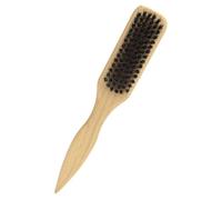 Homoyoyo Brosse à Barbe en Bois Poils de Sanglier pour Hommes, Facile à Utiliser, Coiffage Barbe à Domicile Voyage