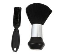 Homoyoyo Brosse à Cheveux de Coiffeur en Nylon Douce 2 Pièces pour Nettoyage Cou et Oreilles, Plumeau de Cou Maison Multifonction, pour Salon de Coiffure et Soins Capillaires