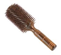 Homoyoyo Brosse à Cheveux Roulante Poils de Sanglier pour Coiffure Brosse Soufflante Sèche Cheveux Démêlage et Brillance Cheveux Usage pour Cheveux