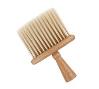 Homoyoyo Brosse à Épousseter pour Coiffeurs Bois Poils Doux pour Nettoyage et Parfait pour Usage Salon Domicile