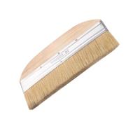 Homoyoyo Brosse à Poils Naturels Manche Résistant Brosse Multi-usage pour Graffiti Peinture Nettoyage Salle de Bain Décoration et Plinthes