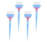 Homoyoyo Brosse à Professionnelle 4Pcs Brosse à Cheveux Douce Peigne à Coloration Outils de Coiffure pour Salon et Maison pour Cheveux Longs et Courts Application Facile