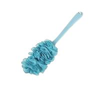 Homoyoyo Brosse De Bain à Long Manche Éponge De Douche Antidérapante Brosse De Bain à Long Manche Moussant Bleu