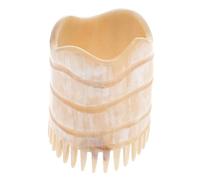 Homoyoyo Brosse de Massage Cheveux Corne de Naturelle Peigne Fin pour Outil pour Massage et Stimulation Pousse Soulagement Stress