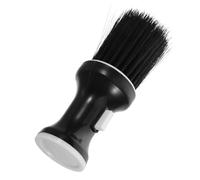 Homoyoyo Brosse de Toilettage pour Barbier Petite Brosse Douce pour Hommes Nettoyage Cuir Chevelu Frange et Cou Usage Salon Coiffure Noire