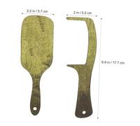 Homoyoyo Brosse et Peigne pour Chauve Durable Accessoire Coiffure Humoristique pour Homme Décoration Amusante pour Bureau ou Maison Outil Multifonctionnel