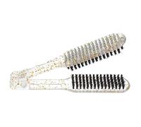 Homoyoyo Brosse Lissante Forme Professionnelle Pince Brosse Ergonomique pour Usage Salon et Maison